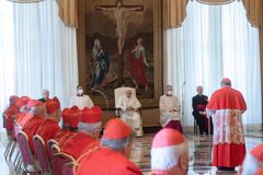 Pope Francis presides at consistory for canonization of blesseds