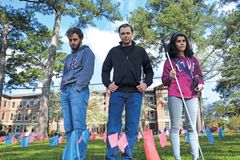 'Cemetery' displays collegians' pro-life stance | Baptist Press