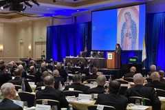 Orthodox archbishop makes historic address to USCCB assembly