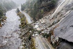 Atmospheric river drenches California