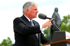 Franklin Graham says cancellation of UK evangelistic events is 'spiritual warfare'