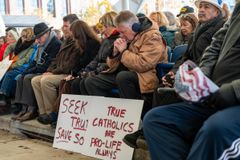 U.S. bishops’ meeting draws protesters, activists to Baltimore | Crux