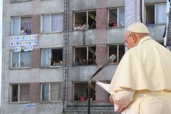 Pope Francis visits impoverished Roma minority in Slovakia