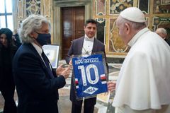Pope Francis to soccer players: ‘The most beautiful victories are those you win as a team’
