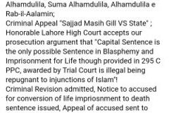 Life Sentence for Christian Changed to Death Penalty - Morningstar News