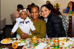 Could this be someone’s first Thanksgiving being thankful?