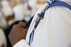 Missionaries of Charity and 14 disabled children from Kabul arrive at Rome airport