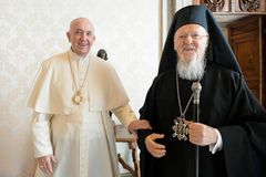 Pope Francis to Orthodox leader: May God prepare us to receive gift of full unity