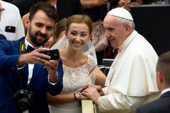 Pope Francis: St. Joseph shows engaged couples what real love looks like