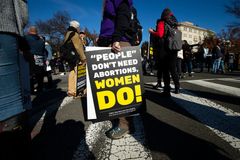 Gathered outside court, pro-lifers feel hopeful about outcome of Dobbs