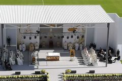 Pope Francis offers message of healing to a divided Cyprus