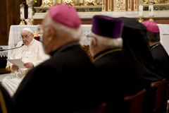 Smallness can be a blessing, Pope Francis tells Greece's Catholic minority