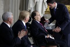 President Trump on Bob Dole's Congressional Gold Medal: He's 'A Soldier, a Congressman and a Leader'