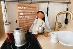 'Mary on the Mantel'? Think 'Elf on the Shelf', but Catholic