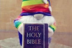 Parents to protest library where Christmas display featured sex books next to the Bible