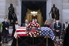 Former Sen. Bob Dole lies in state