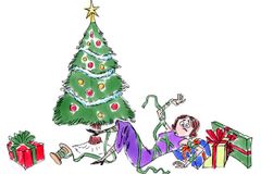 Holly jolly and stressed out?