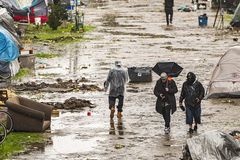 Winter storm slams California