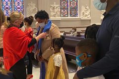‘The Holy Spirit brings them,’ says parishioner at migrant family fiesta