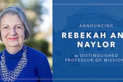 Rebekah Naylor named first female distinguished professor at SWBTS | Baptist Press