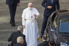 Pope Francis returns to Vatican after colon surgery