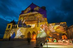 Assisi is illuminated with Giotto’s frescoes this Christmas season