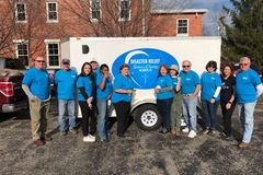 In her maroon pickup, Sister Luke leads hands-on relief effort after tornados