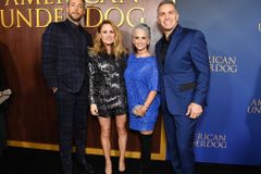 Kurt Warner, Zachary Levi and 'American Underdog' cast reflect on film's biblical themes at red carpet premiere