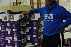 Thousands of Christmas gifts handed out to British school children