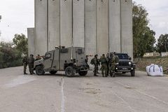 Four injured in Israel-Gaza border violence