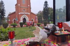 Catholic Church vandalized in northern India
