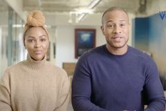 Christian filmmaker DeVon Franklin reveals that he’s in 'pain and peace' amid split from Meagan Good