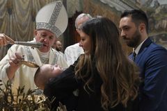 Pope Francis: It is beautiful when babies cry at Mass