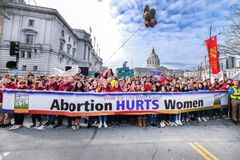 Events around U.S. mark Supreme Court’s decision legalizing abortion