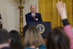 Biden meets the press, talks first year as president