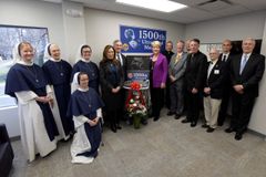 Knights of Columbus donates 1500th ultrasound machine
