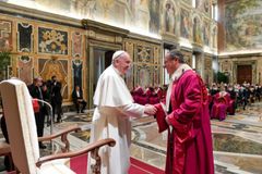 Pope Francis urges Roman Rota to work with ‘synodal spirit’