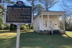 The Alabama Baptist’s first office building moved to new home | Baptist Press