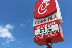 Chick-fil-A owners bury open Bible in new building's foundation