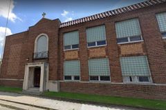 Former Catholic school converted into apartments in Detroit