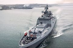 Irish fishermen fend off Russian naval display