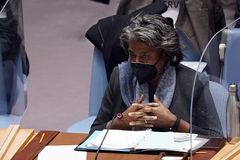 U.S., Russia quarrel at UN Security Council meeting