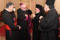 In Lebanon, Vatican official urges peace, assures people of pope’s concern