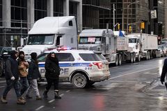 Freedom Convoy still parked in Canada