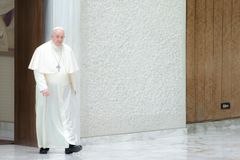 What did Pope Francis say about sinners, baptism and the communion of saints?