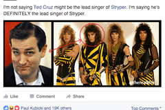 The Most Important Question in Politics: Was Ted Cruz the Lead Singer of Stryper? - RELEVANT