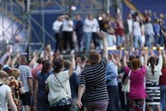 With Rumors of War Swirling, Ukrainian Christians Lift a Shield of Prayer and Worship