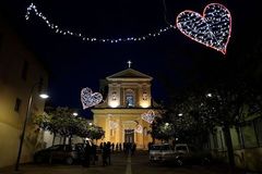 PHOTOS: Engaged couples receive St Valentine blessing in Terni, Italy