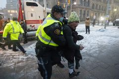 Ottawa Police Arrest 100+ Protesters in Efforts to Break up Freedom Convoy Blockade