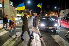 Ukrainian Catholics in Los Angeles rally in prayer for besieged homeland